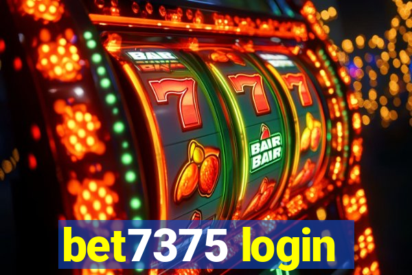 bet7375 login